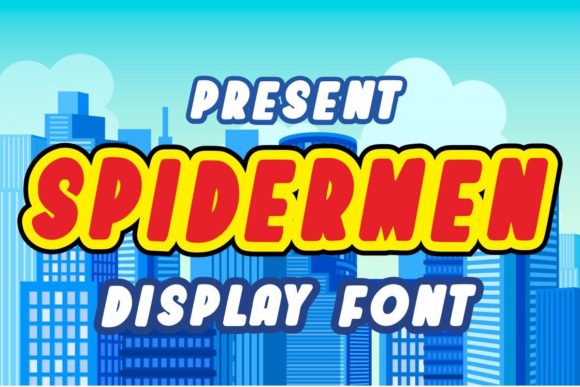 Discover Spidermen: The Friendly Display Font for Every Project