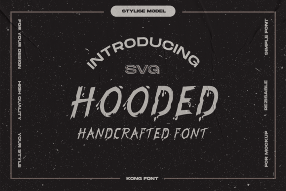 Discover the Hooded Font for Modern Design Projects
