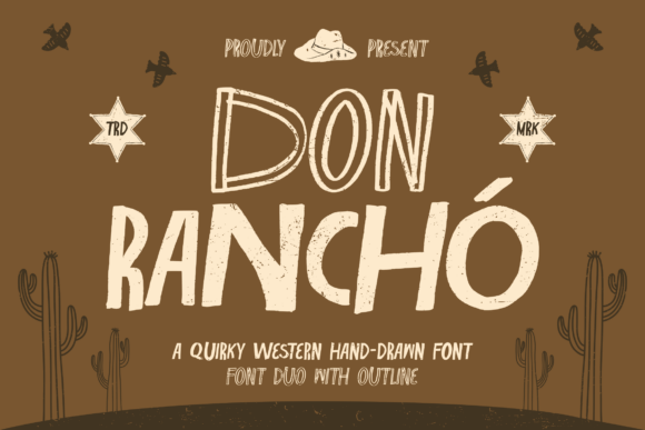 Don Rancho: A Western Font with Handcrafted Charm