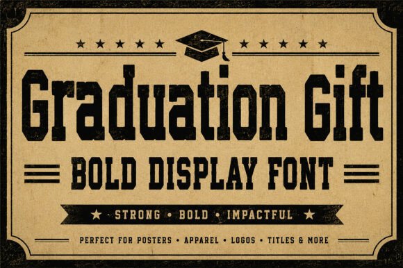 Graduation Gift: Scholarly Elegance for Academic Design