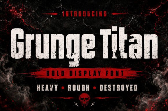 Grunge Titan: Unleash Raw Power in Your Designs