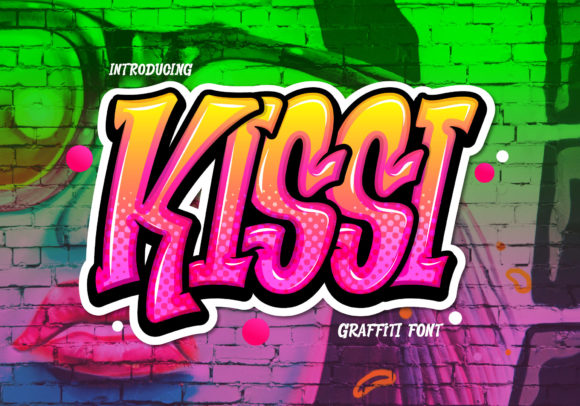 Kissi: A Cool Graffiti-Style Display Font