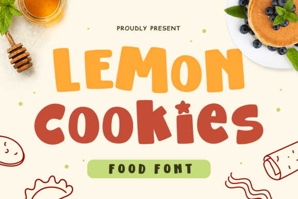 Lemon Cookies: A Sweet and Playful Font for Creative Designs