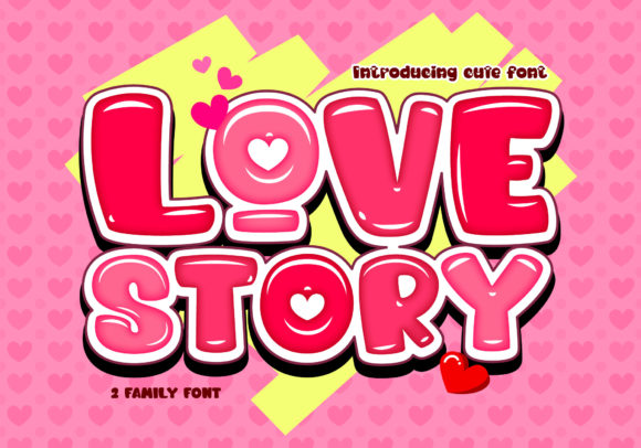 Love Story Font: A Playful Typeface for Creative Projects