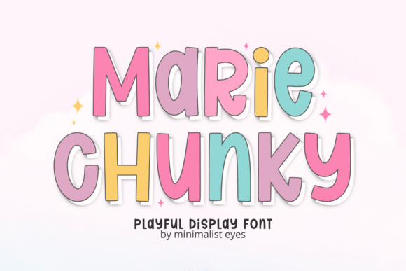 Marie Chunky: The Ultimate Playful Display Font