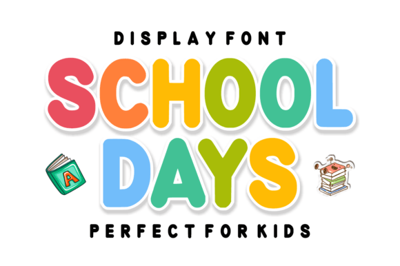 School Days: A Playful Font for Creative Projects