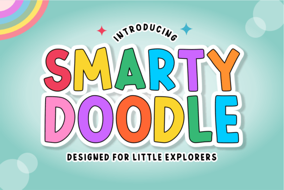 Smarty Doodle: A Playful, Bold & Fun Kids Display Font