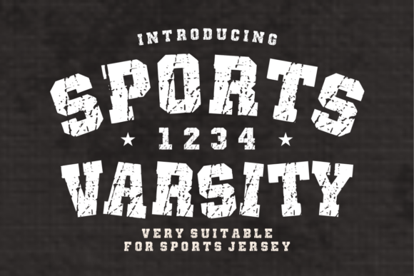 Sports Varsity: The Bold Typeface for Athletic Branding