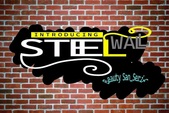 Steel Wall: A Bold Display Font for Impactful Design
