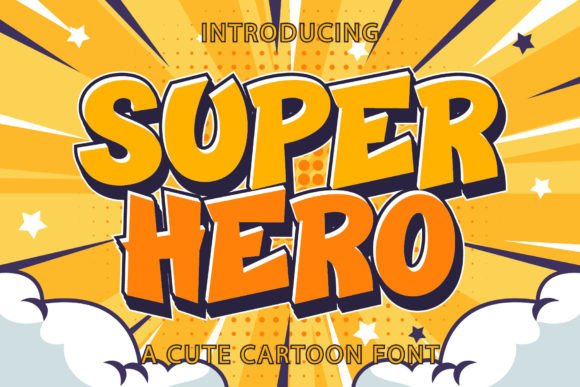 Super Hero Font: Bold Display for Creative Projects