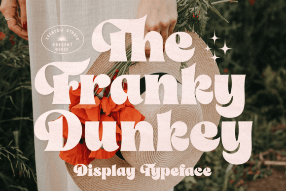 The Franky Dunkey: A Bold Display Font for Modern Design